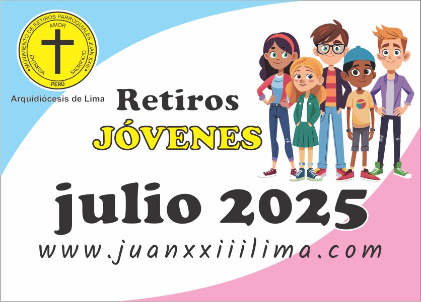 retiro, jovenes, juan xxiii, julio, lima, peru
